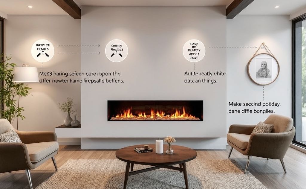 Key safety features modern electric fireplaces