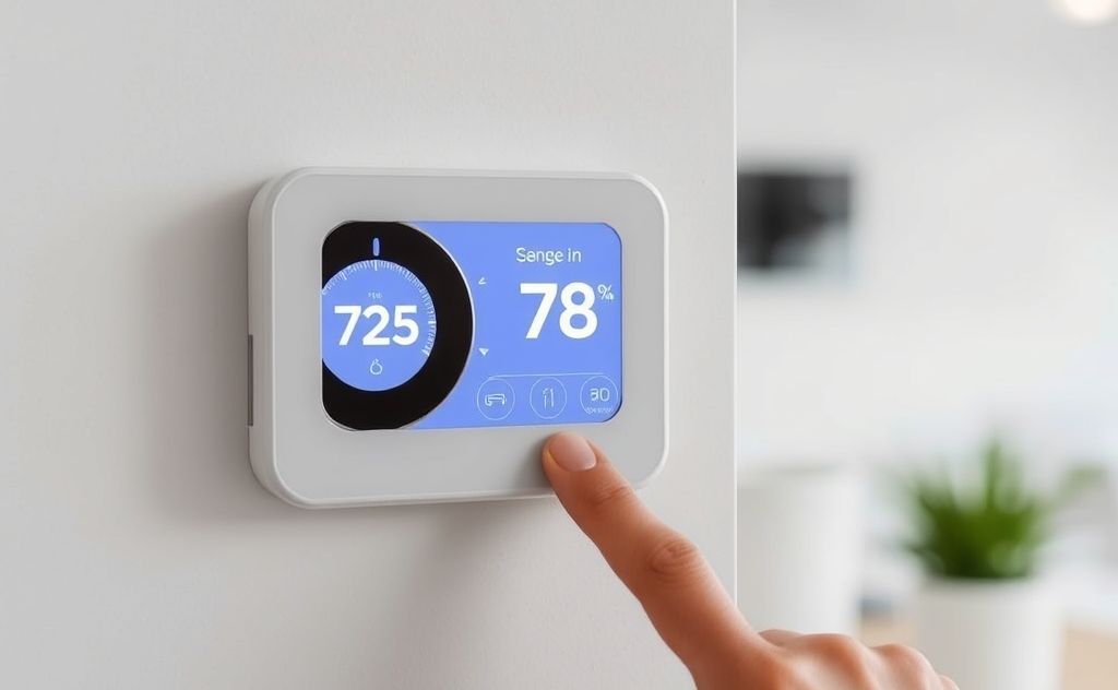 Key thermostat features and home functionality
