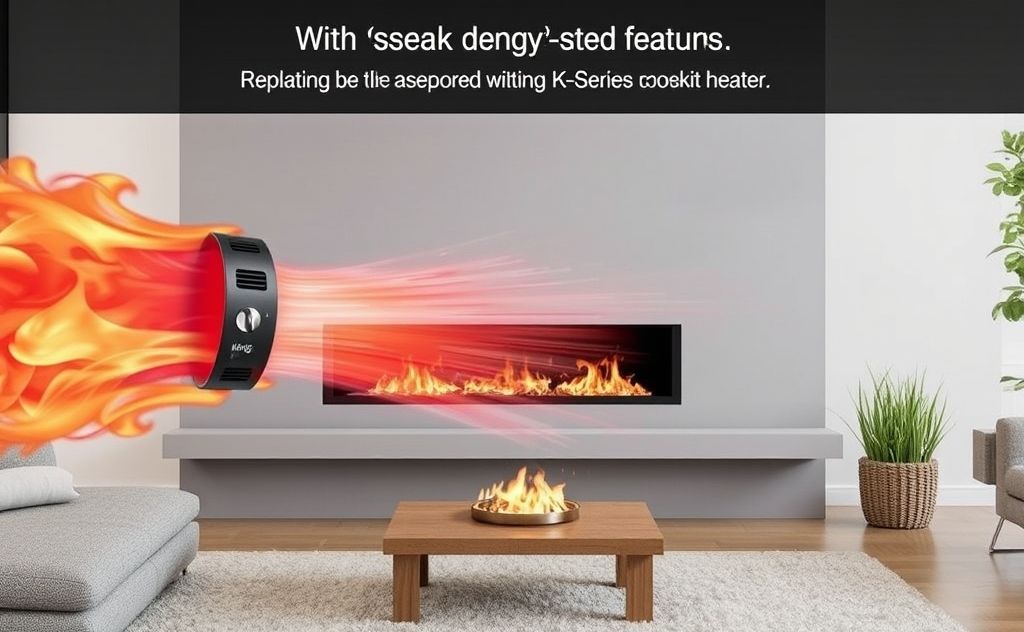 King K Series Heater with sleek design and features