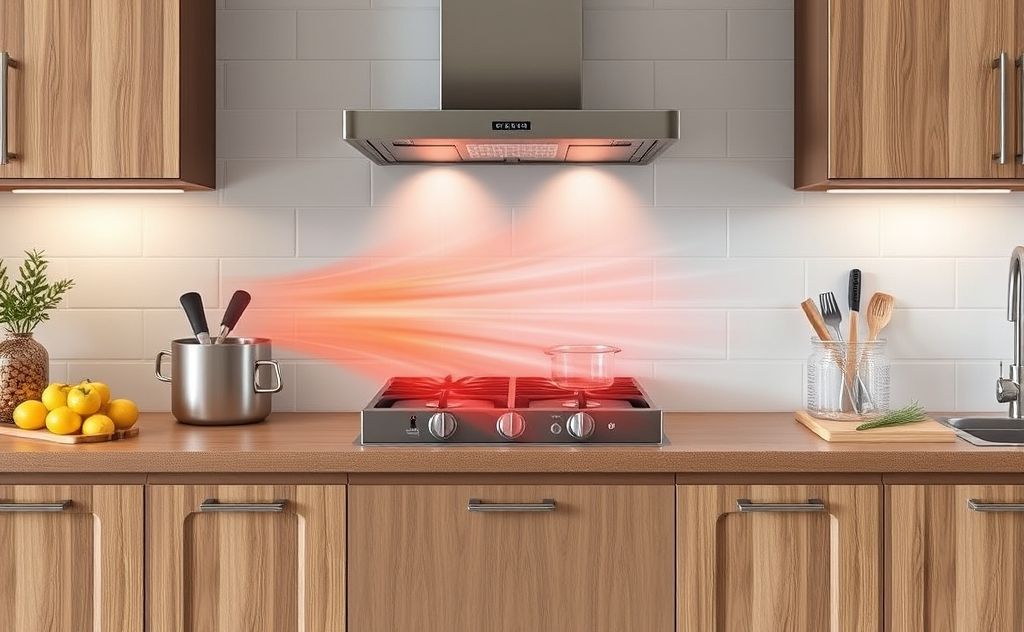 Kitchen appliances using convection heating techniques