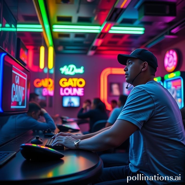 Komunitas gamer berdiskusi sambil bermain