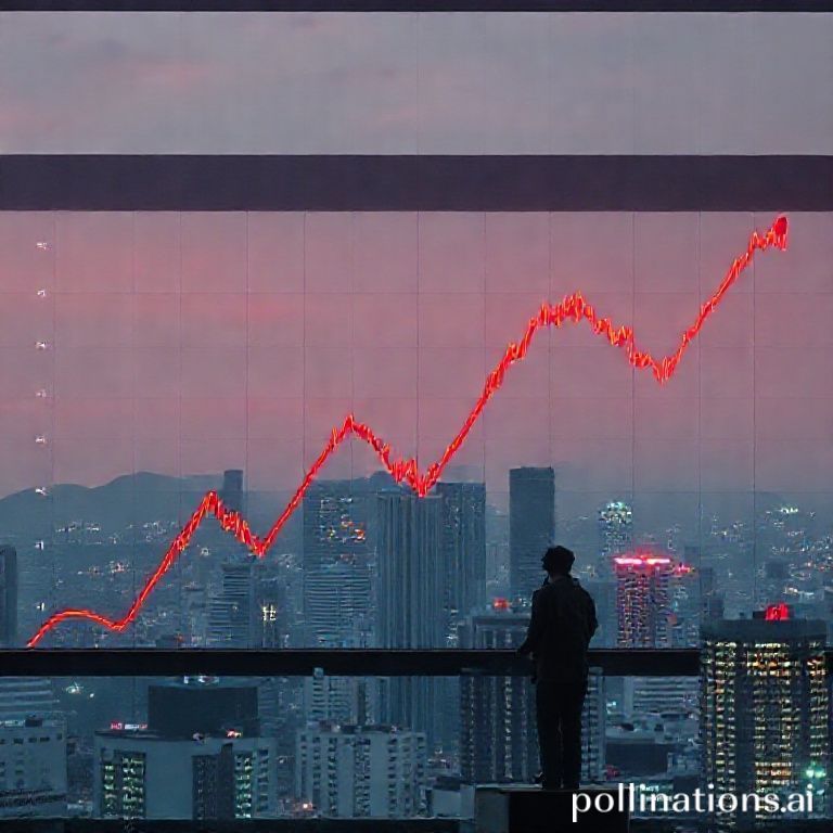 코스피 상승 그래프 이미지