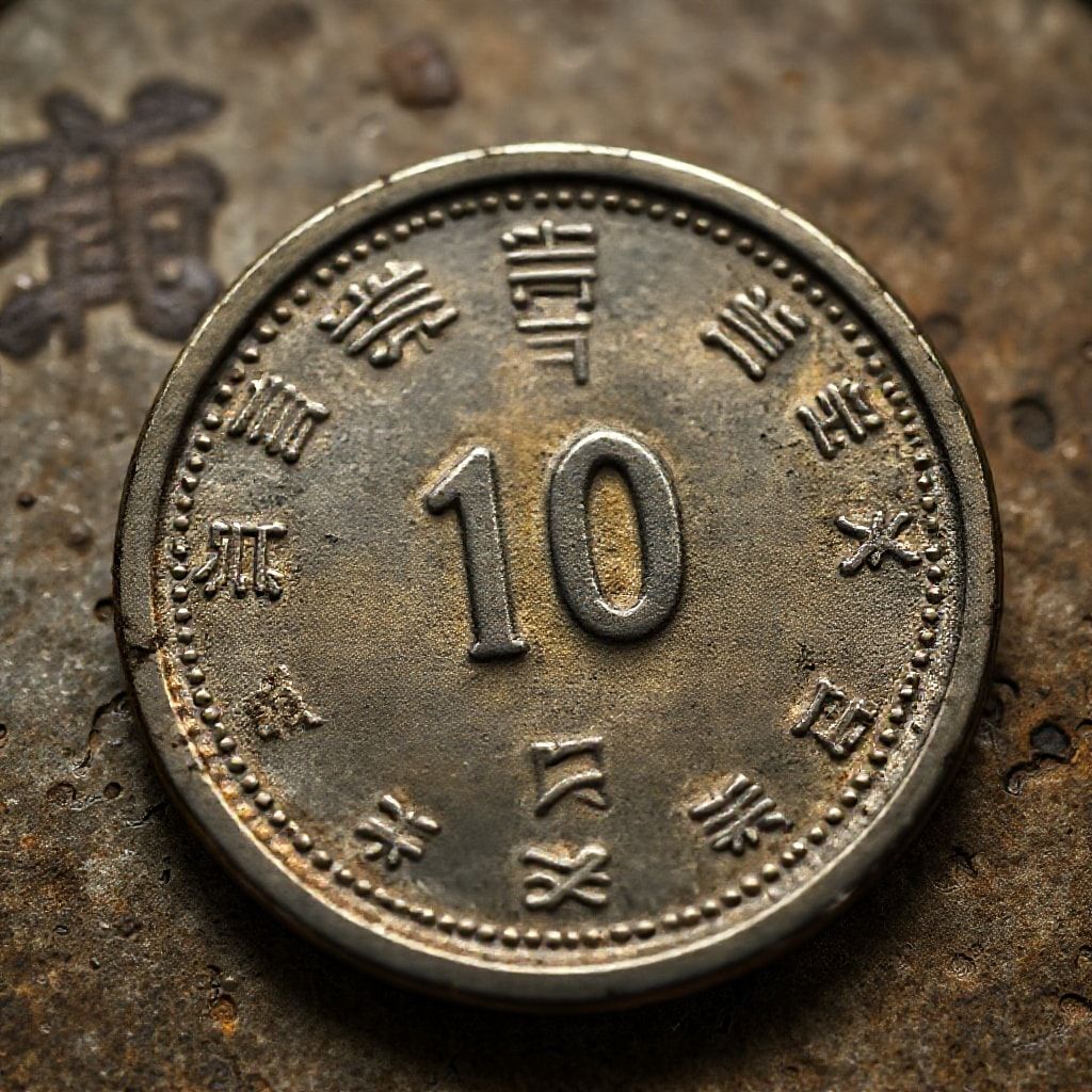 한국은행과 10원 동전 발행