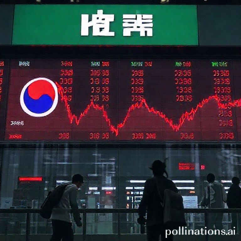 코스피 지수 하락 그래프