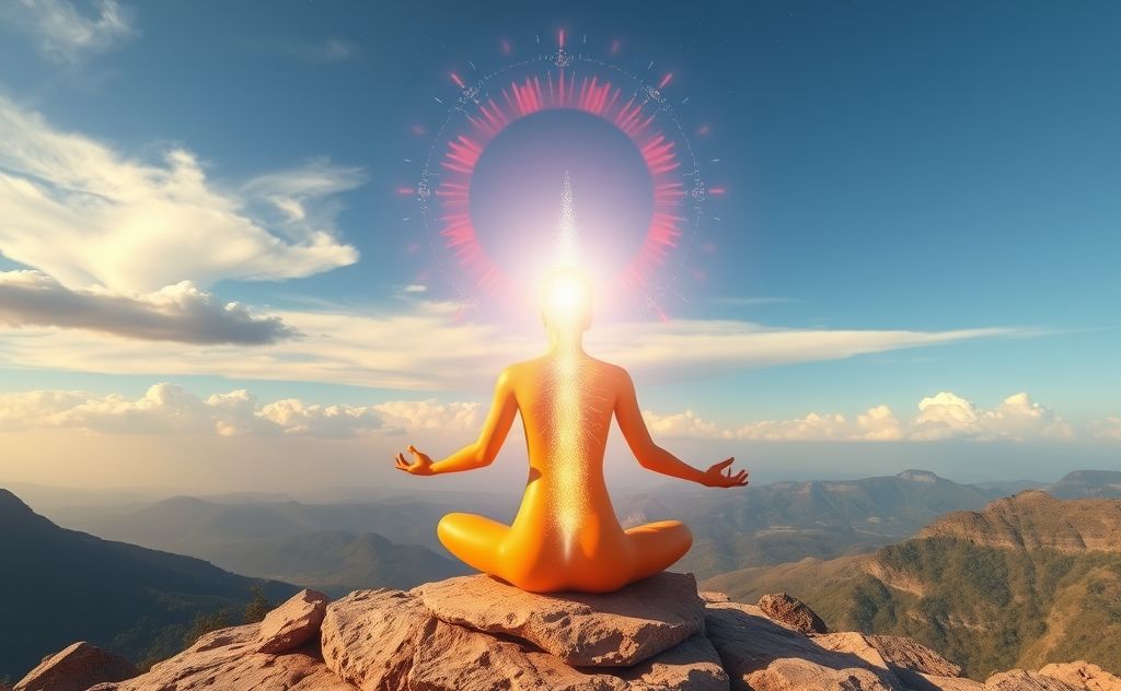 Kundalini energy rising for spiritual awakening