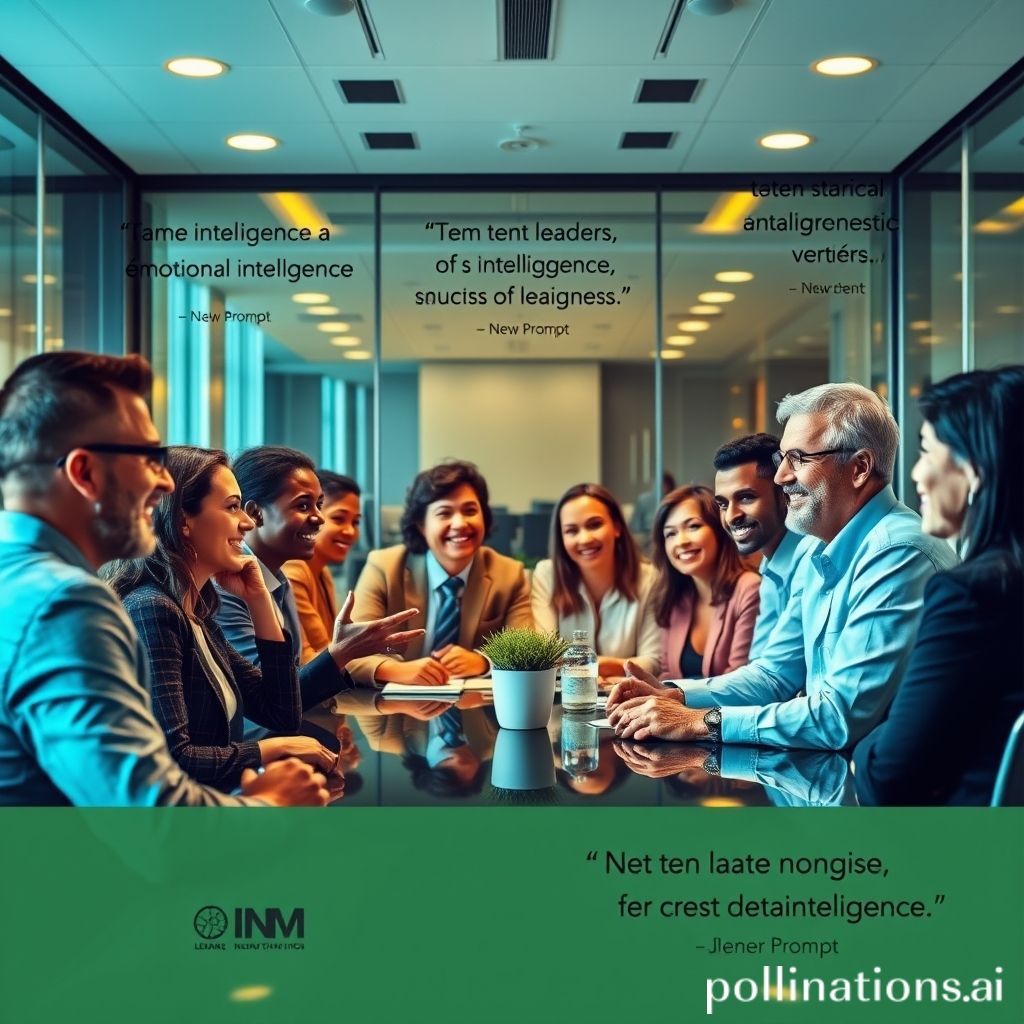 L'intelligence émotionnelle et le succès du leadership