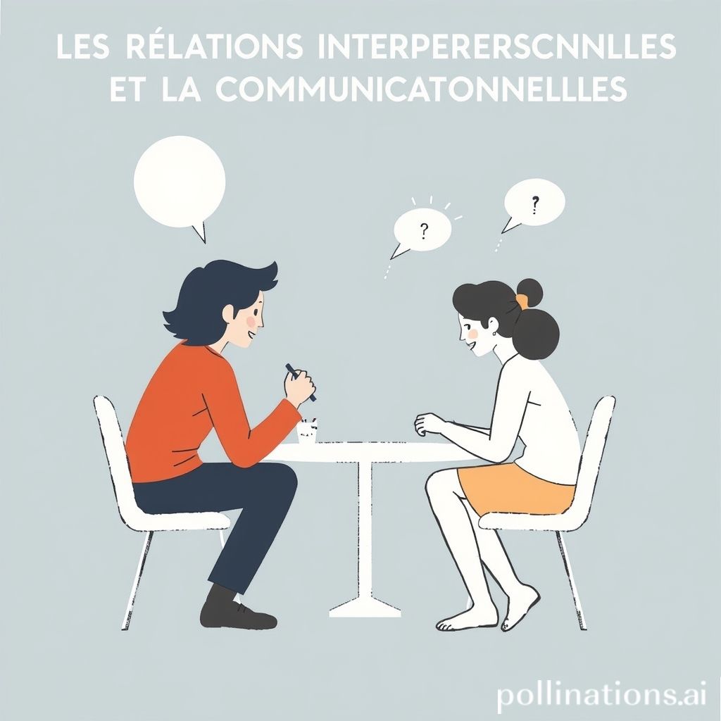 LES RELATIONS INTERPERSONNELLES ET LA COMMUNICATION