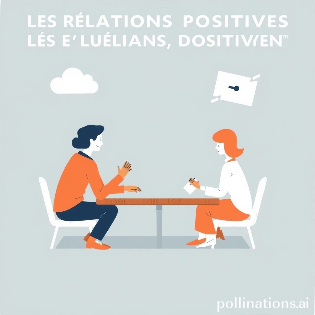 LES RELATIONS POSITIVES ET L'ÉPANOUISSEMENT