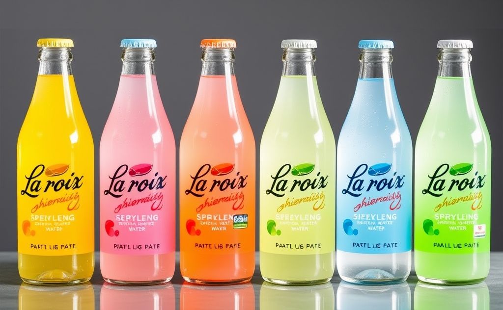 La Croix sparkling water flavors and colors