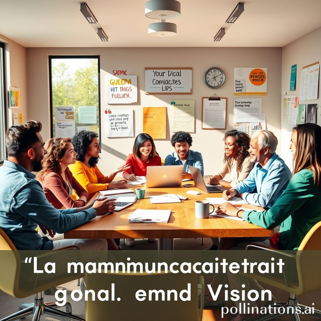 La communication comme clé de l'alignement des objectifs et de la vision