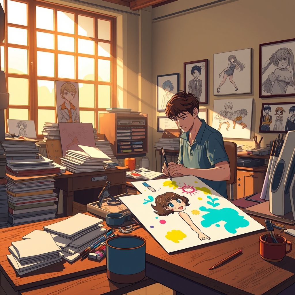 La evolución técnica del color en la animación 2D: de cels tradicionales a la digitalización avanzada