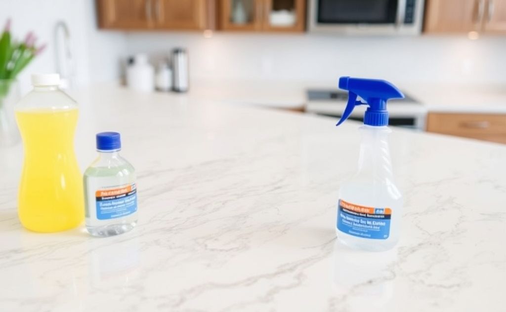 Laminate countertop deep cleaning solution