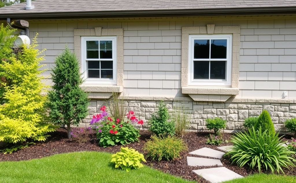 Landscaping effects on HVAC performance and efficiency