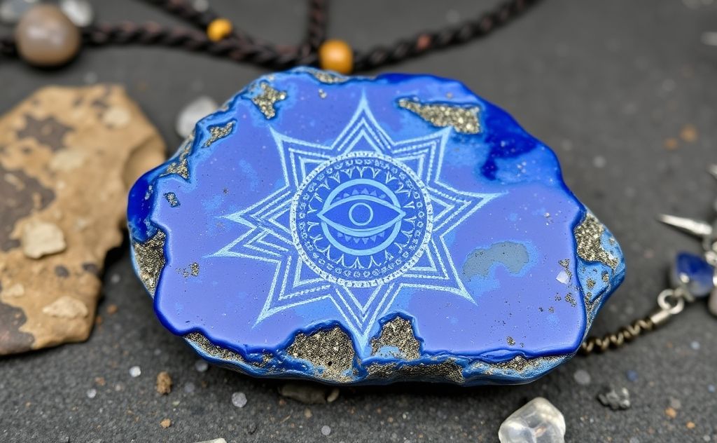 Lapis lazuli's connection to the third eye chakra