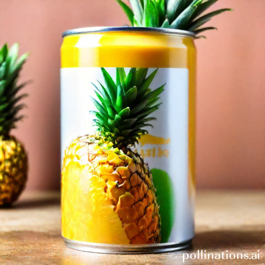 how many ounces in a large can of pineapple juice