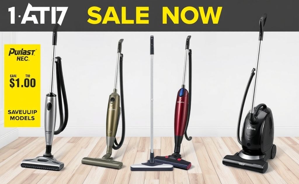 Last year's vacuum models on sale now