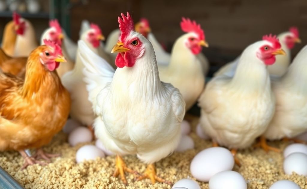 Layer mash benefits chickens for better egg production