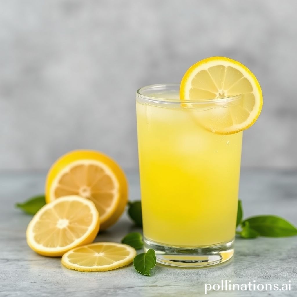 Lemon Juice. A Natural Liver Detoxifier