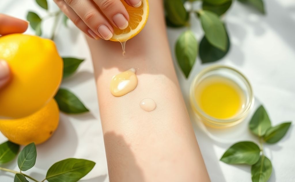 Lemon juice benefits for eczema treatment