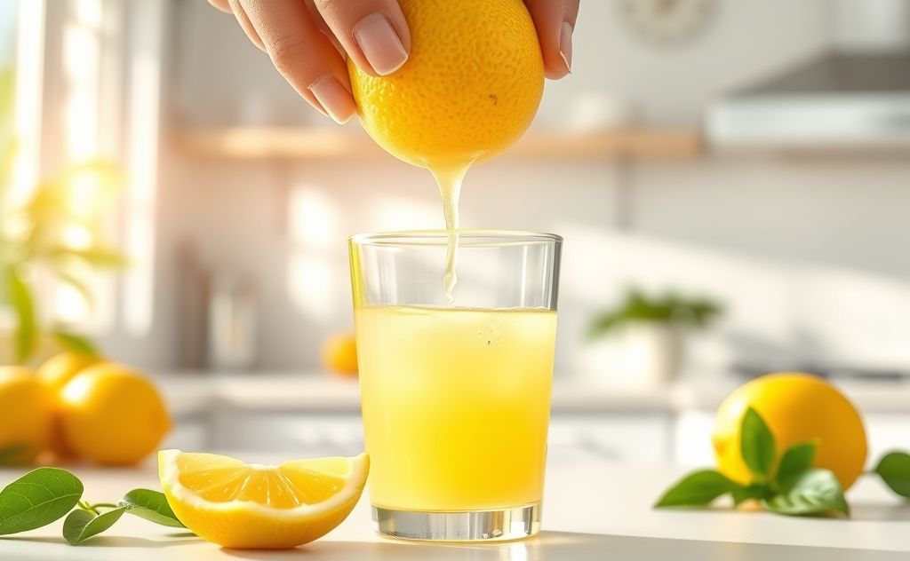 Lemon juice benefits for ulcer relief and healing