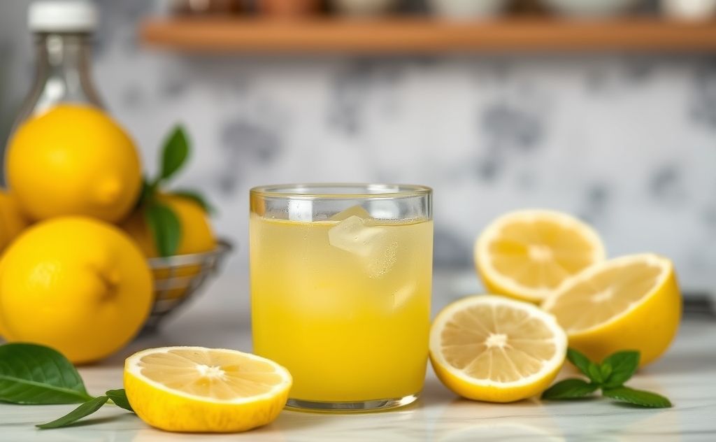 Lemon juice effect on bacteria in a kitchen setting
