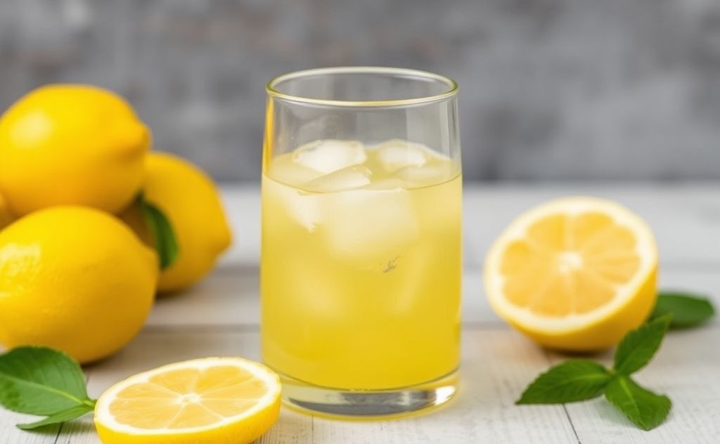 Lemon juice effects on digestive health risks