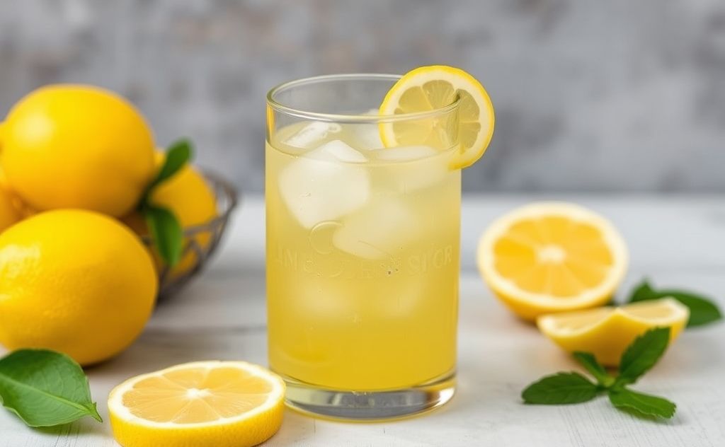 Lemon juice is naturally gluten free and refreshing