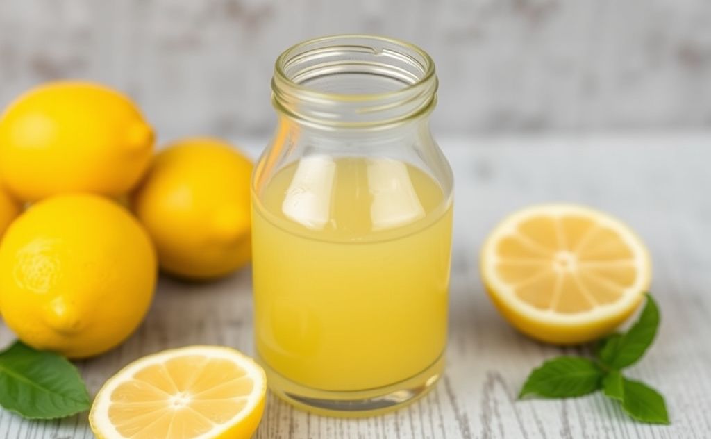 Lemon juice naturally brightens hair color