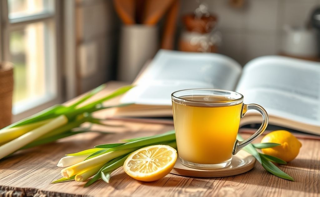Lemongrass tea for weight loss benefits and preparation