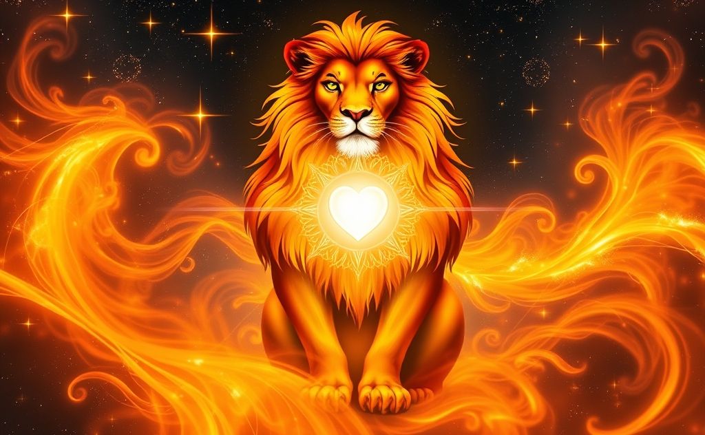 Leo's chakra is the heart center