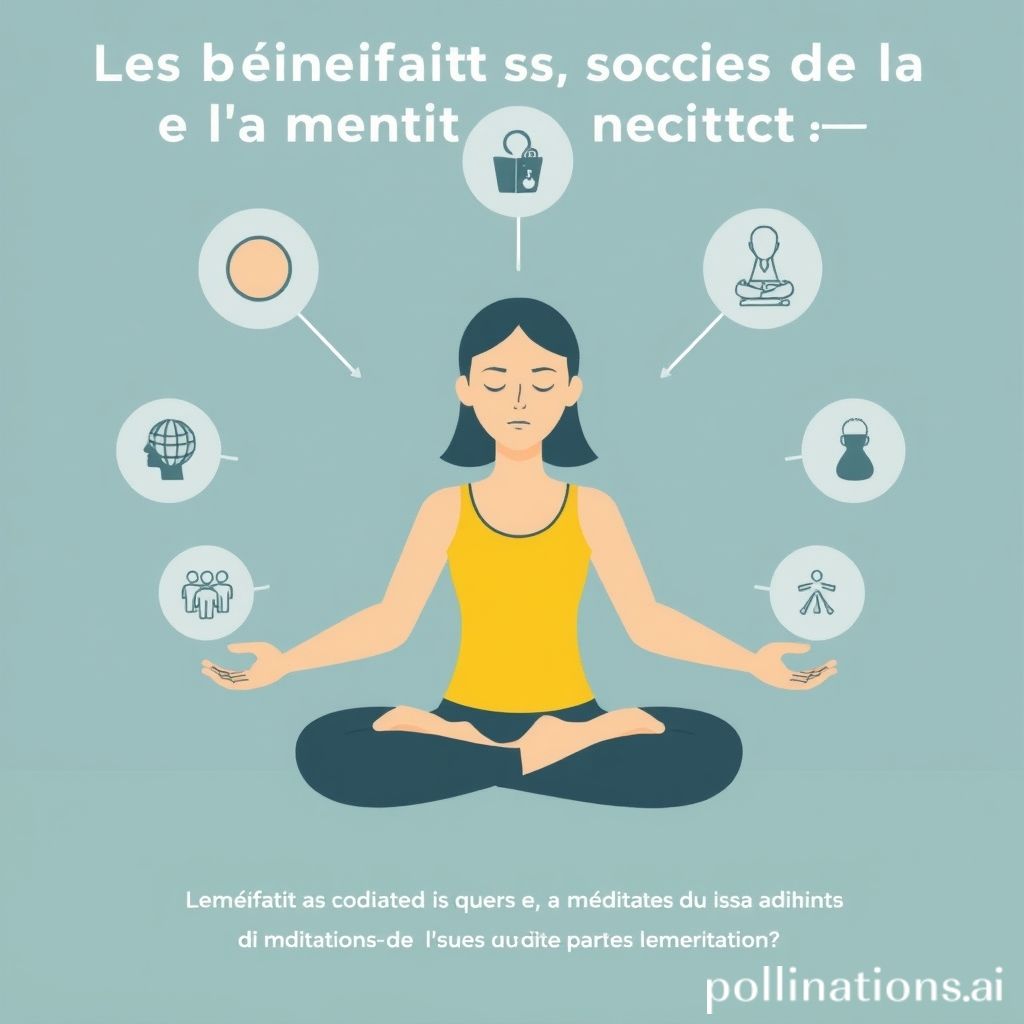 Les bienfaits sociaux de la méditation