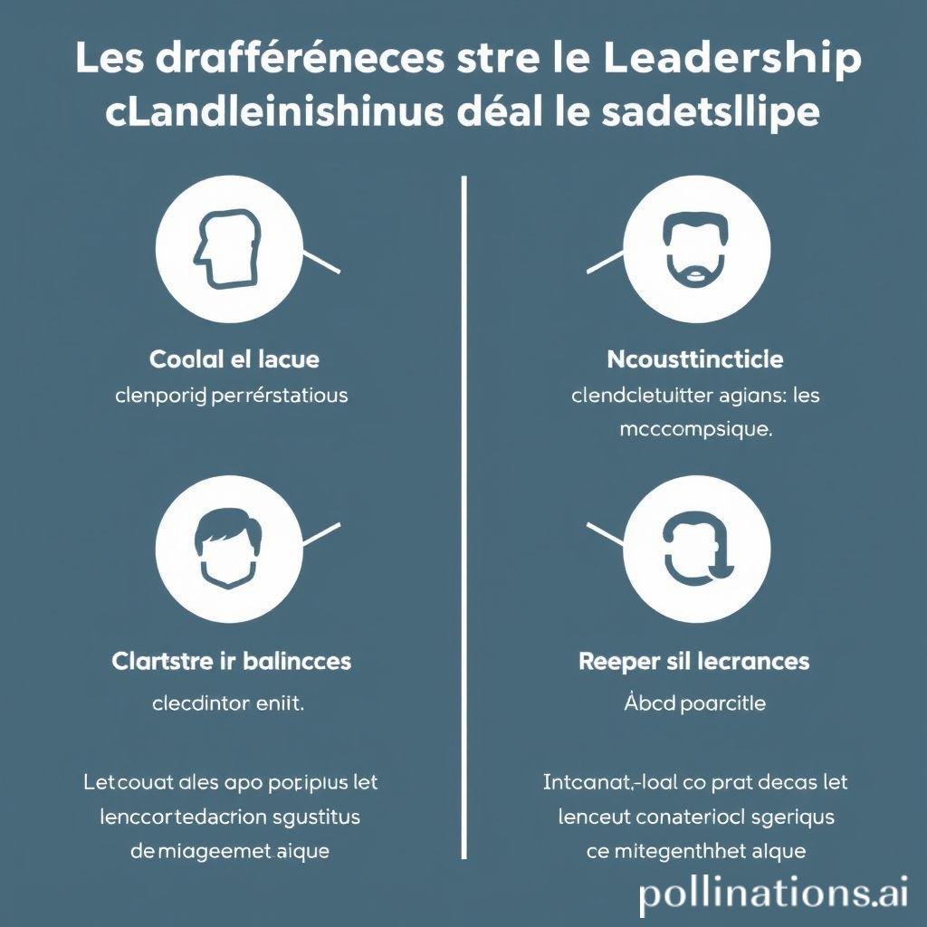 Les différences entre le leadership charismatique et les autres styles de leadership.