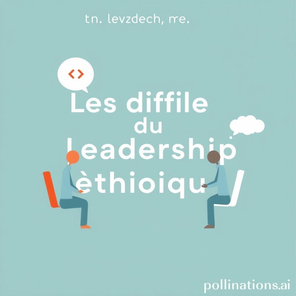 Les défis du leadership éthique