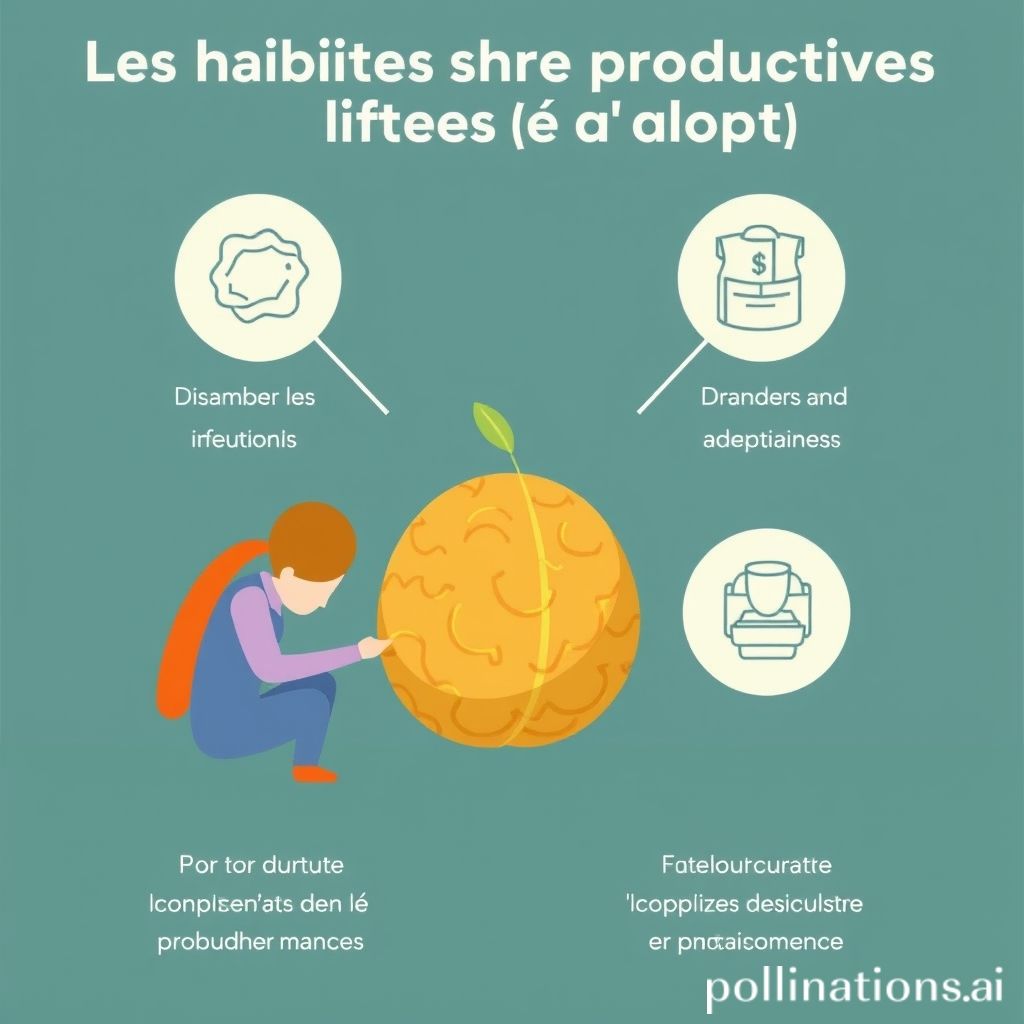 Les habitudes productives à adopter