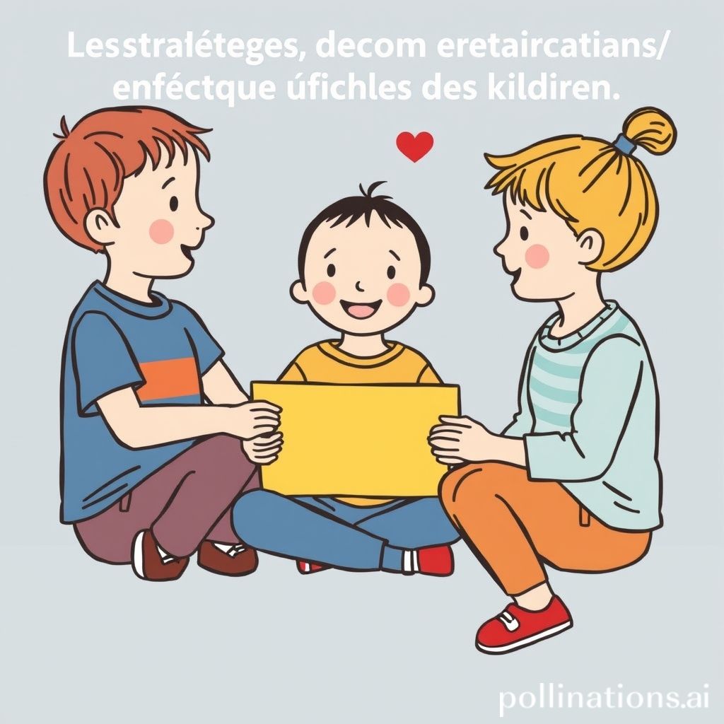 Les stratégies de communication efficace avec les enfants