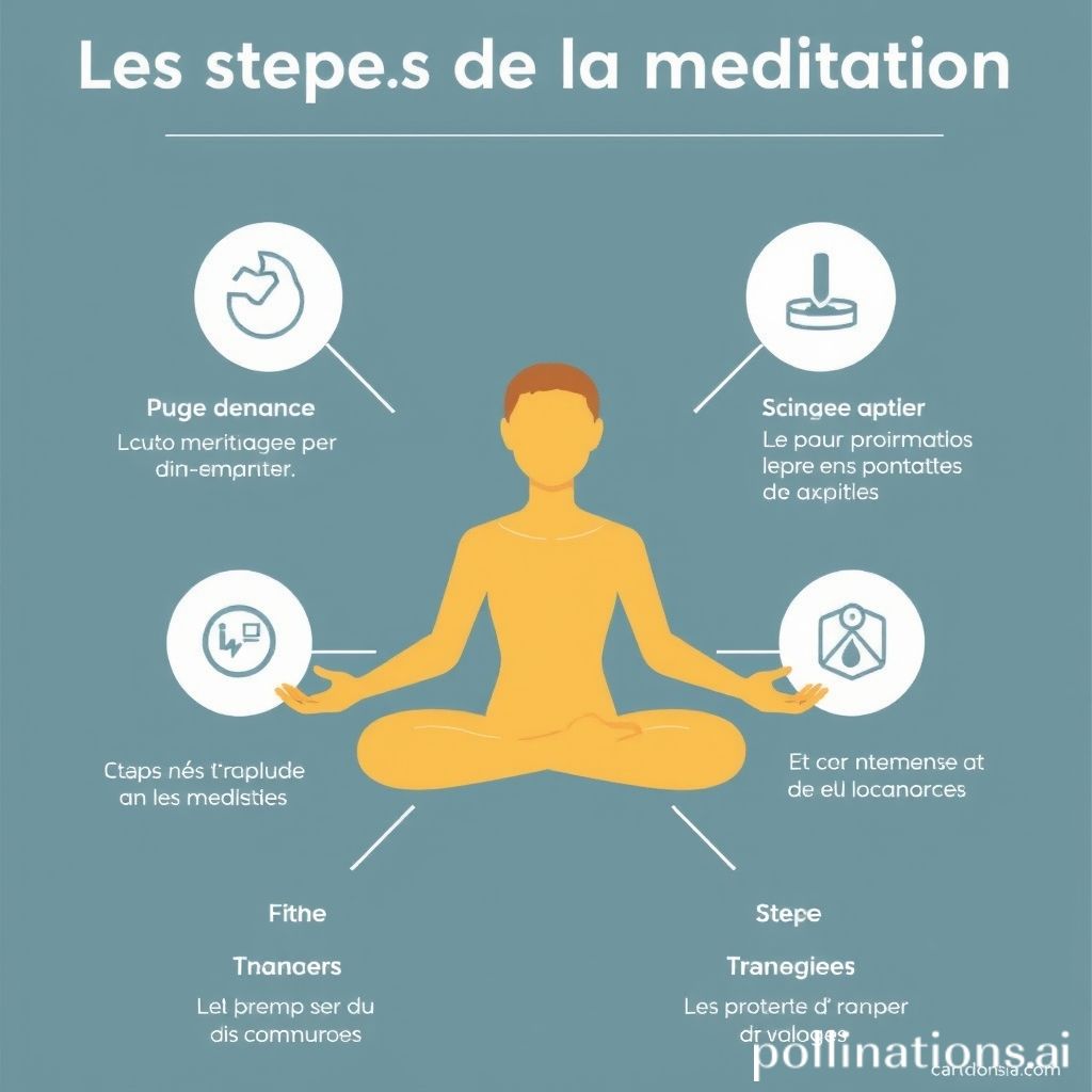 Les étapes de la méditation.