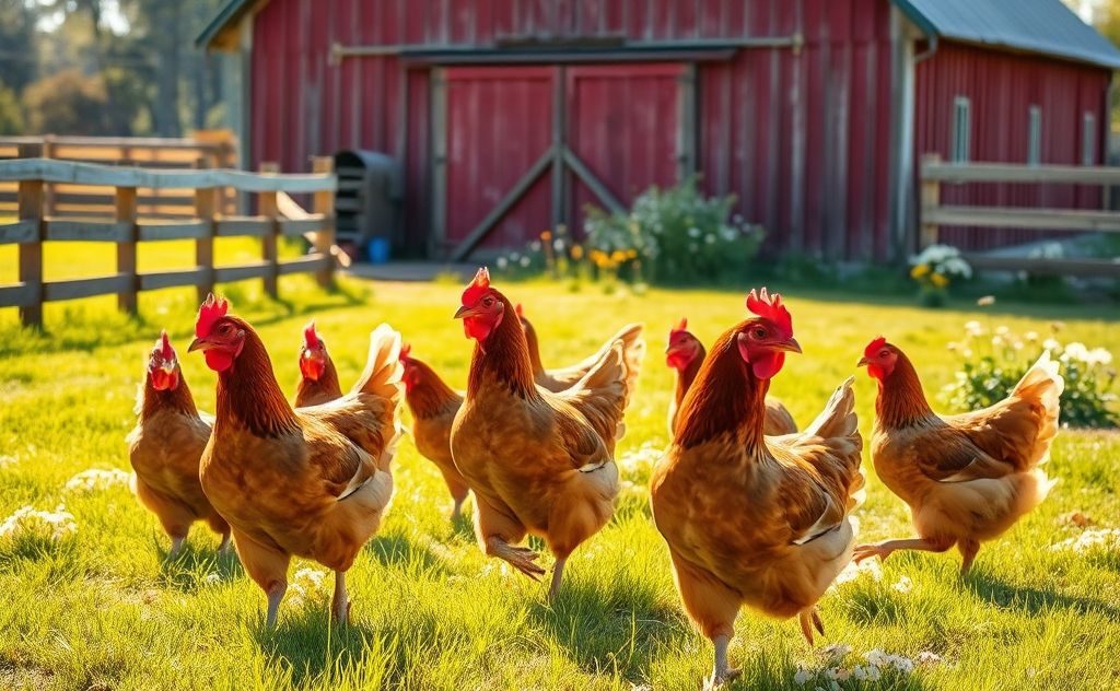 Lifespan of Isa Brown chickens in a farm setting