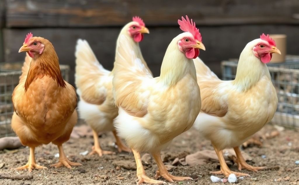 Light brown egg laying chickens breeds