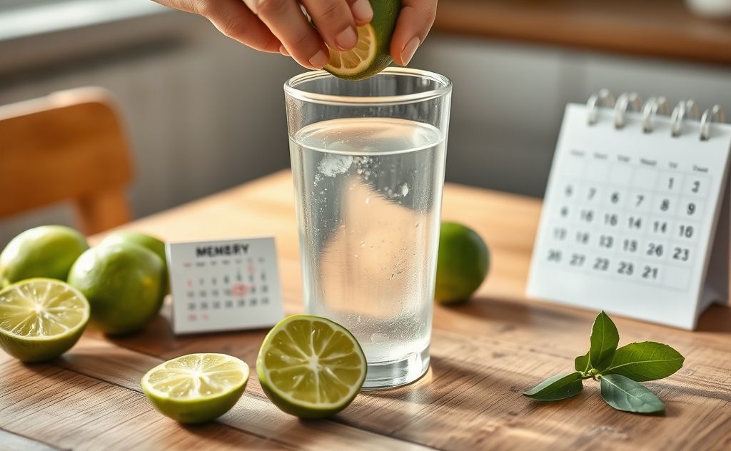 Lime juice effects on period delay