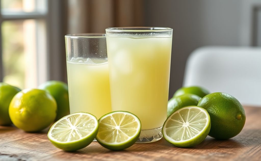 Lime juice relief for sore throat pain