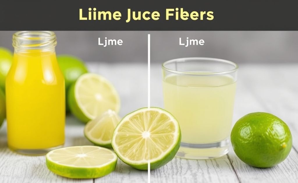 Lime juice yield factors and lime juice ounces