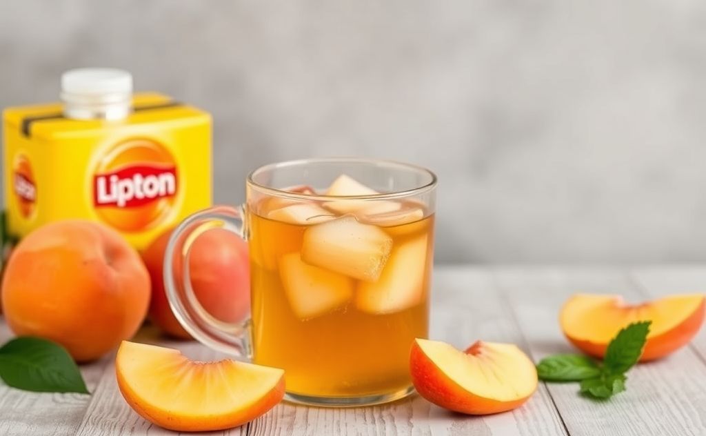 Lipton Peach Tea benefits for health and wellness