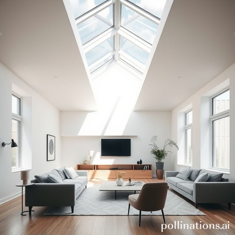 Ruang keluarga skylight