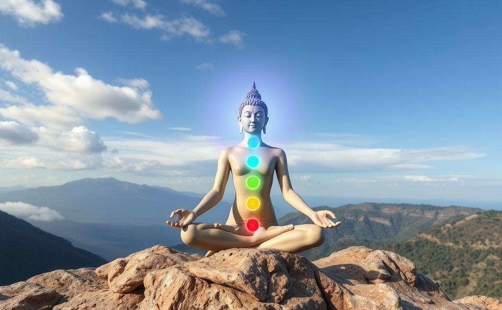 Locate chakras with simple techniques and awareness