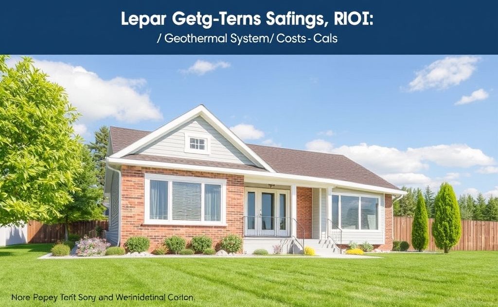 Long-Term Savings ROI Geothermal System Costs