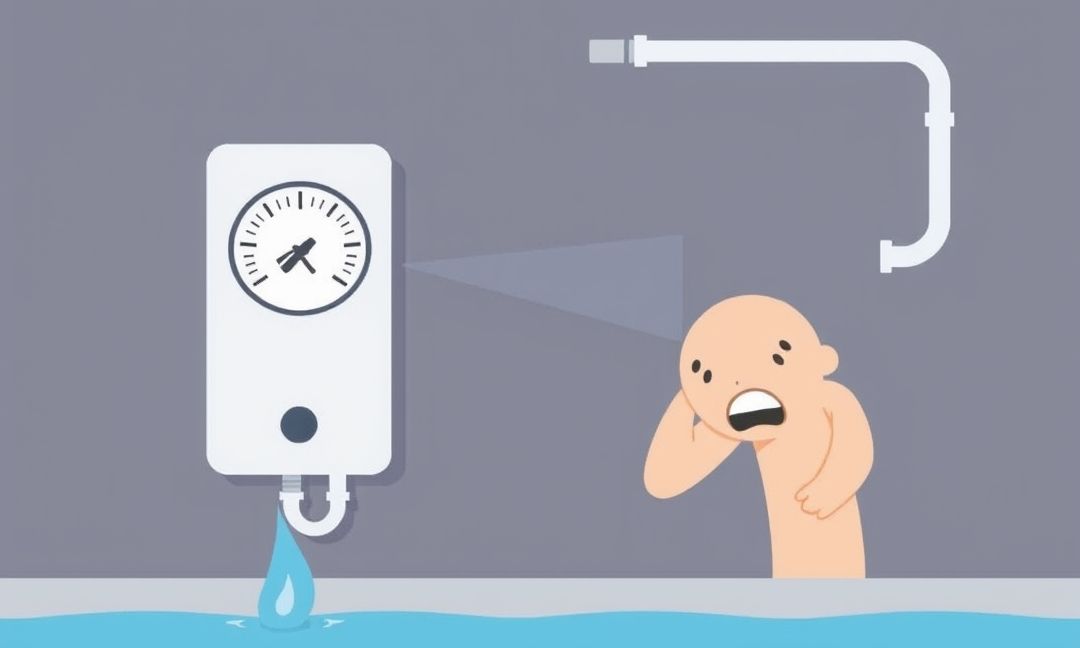 reset navien low water pressure