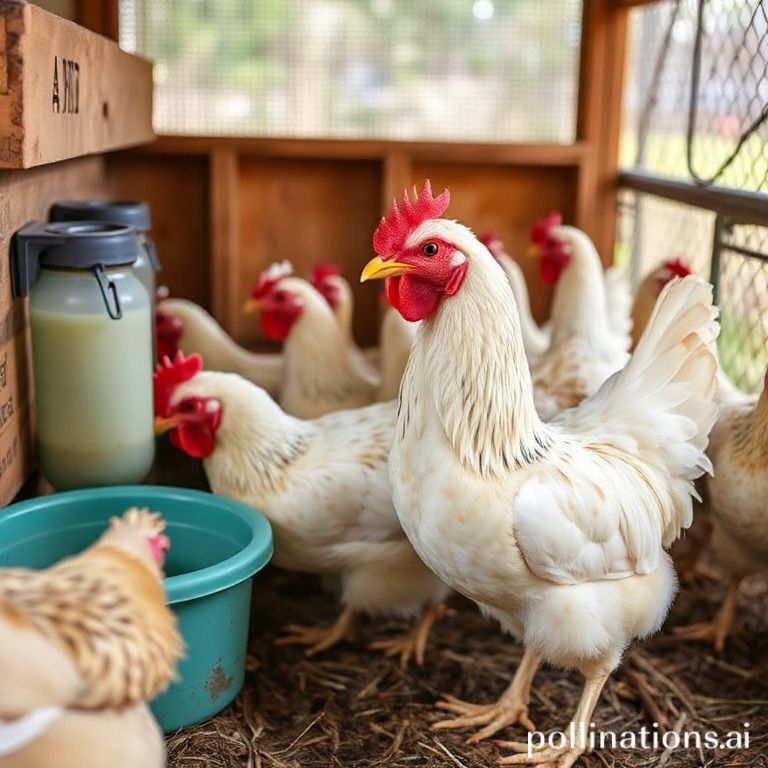 Clean coop, sanitized containers, rotational grazing, quarantine, proper nutrition