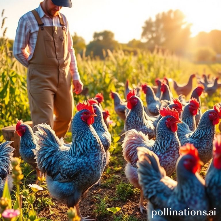 Healthy Sapphire Gem Chickens