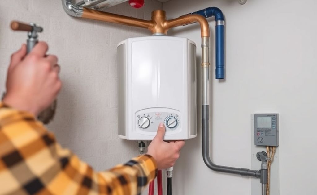 Maintenance tips for hot water heating system