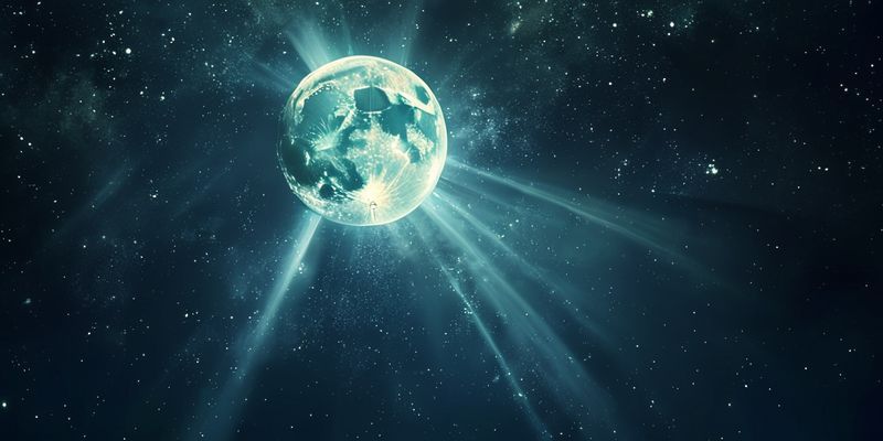 Dolunay'ın görkemli görüntüsü